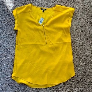 NWT Express Yellow Blouse